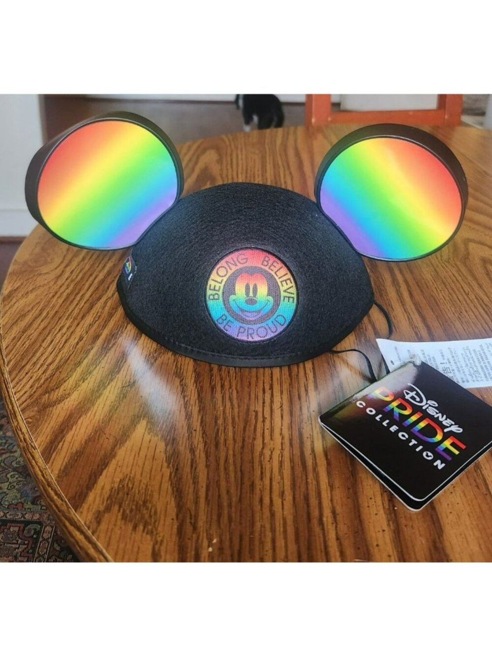 Pride Rainbow Mickey Ears hat Disney parks